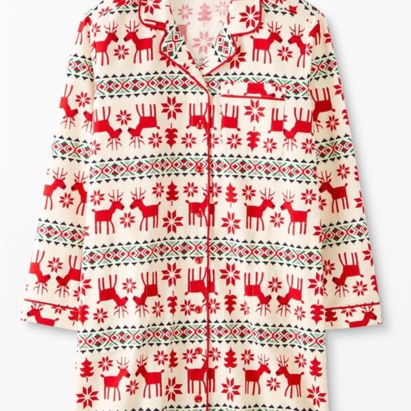 Hanna Andersson Other - Like new Hanna Andersson Flannel Nightgown